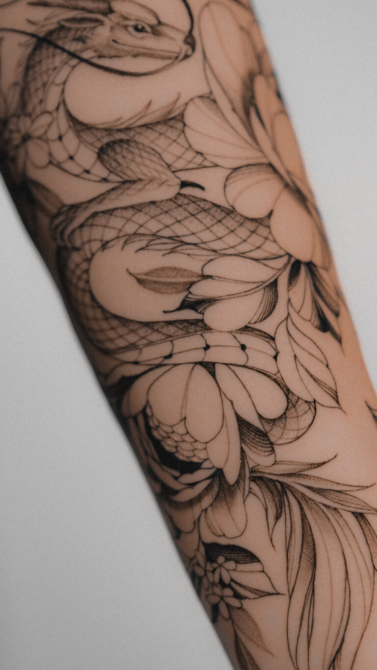 Fineline Tattoo - Arbeit 45