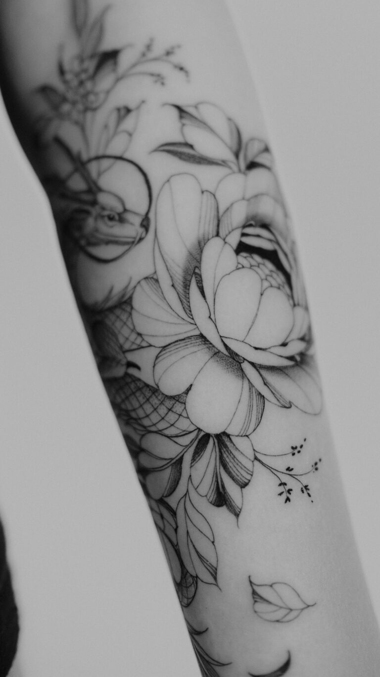 Fineline Tattoo - Arbeit 91