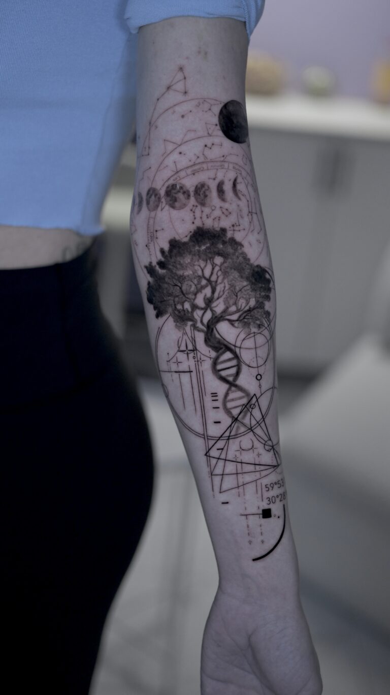 Micro Realismus Tattoo - Arbeit 13