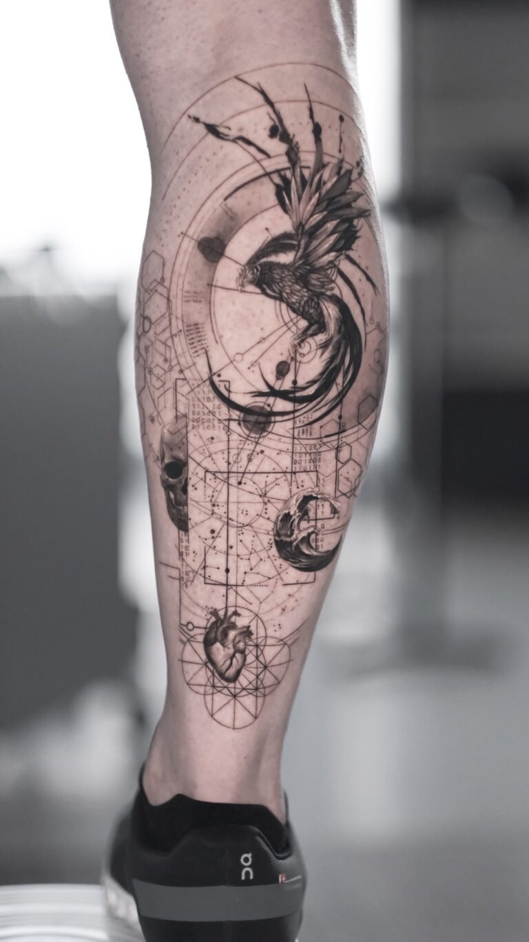 Micro Realismus Tattoo - Arbeit 9