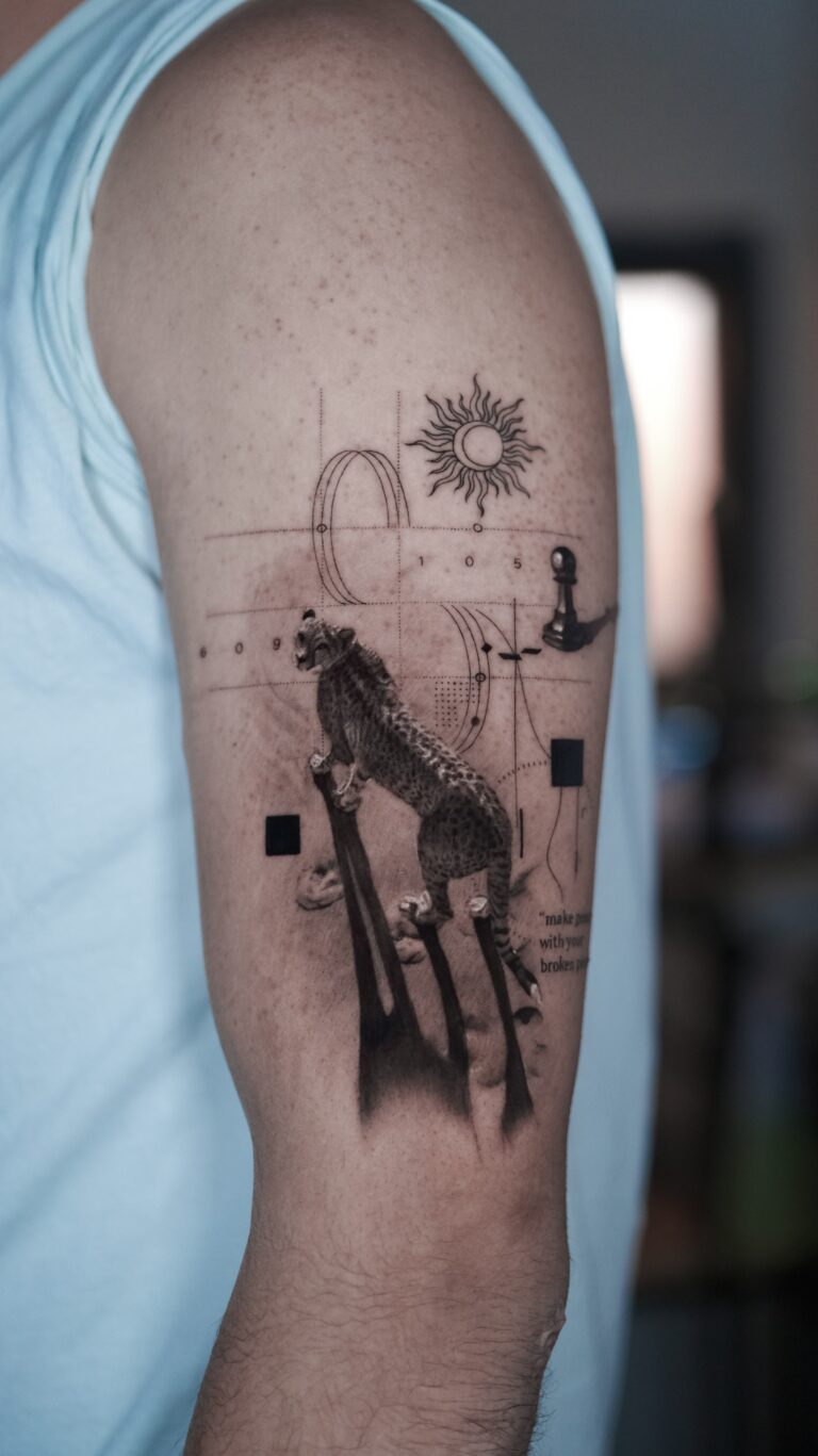 Micro Realismus Tattoo - Arbeit 14