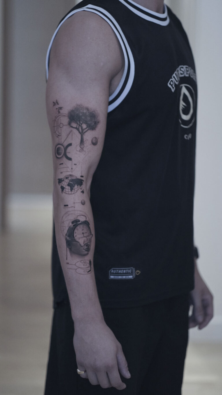 Micro Realismus Tattoo - Arbeit 8