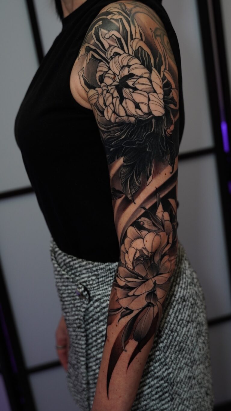 Cover Up Tattoo - Arbeit 1