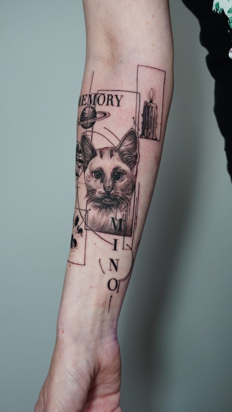 Micro Realismus Tattoo - Arbeit 15