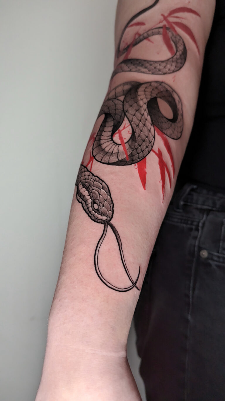 Grafik Sketch Tattoo - Arbeit 2