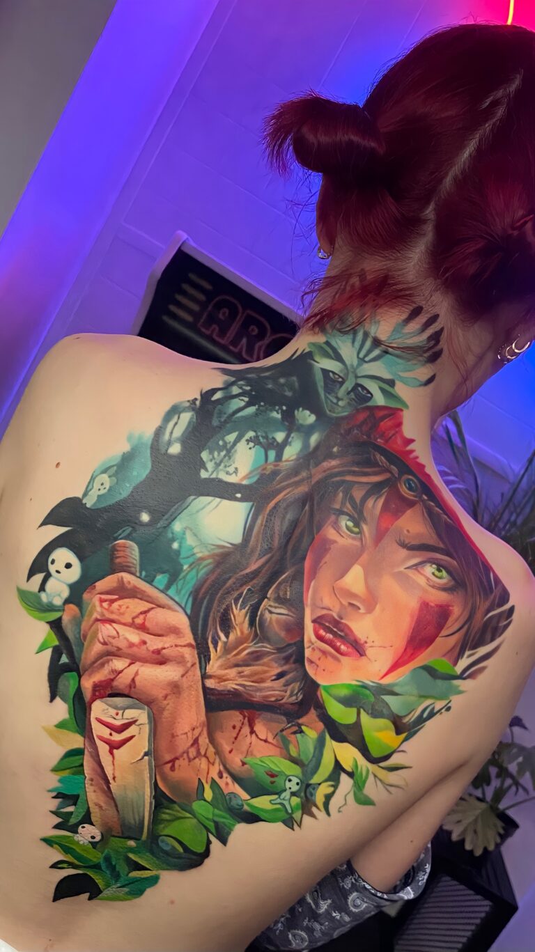 Cover Up Tattoo - Arbeit 3