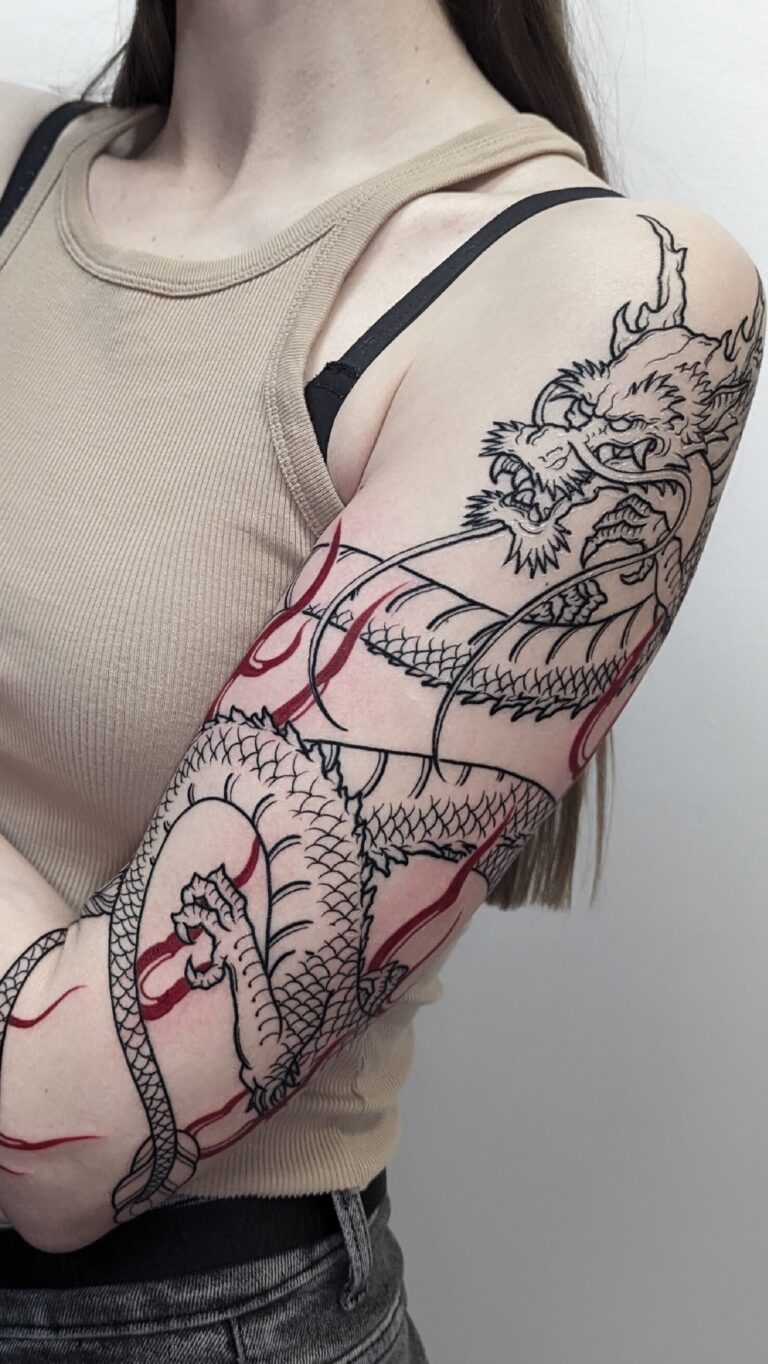 Japanese Tattoo - Arbeit 4