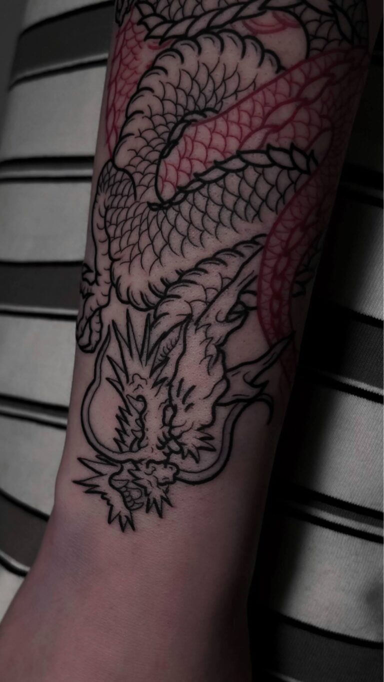Japanese Tattoo - Arbeit 2