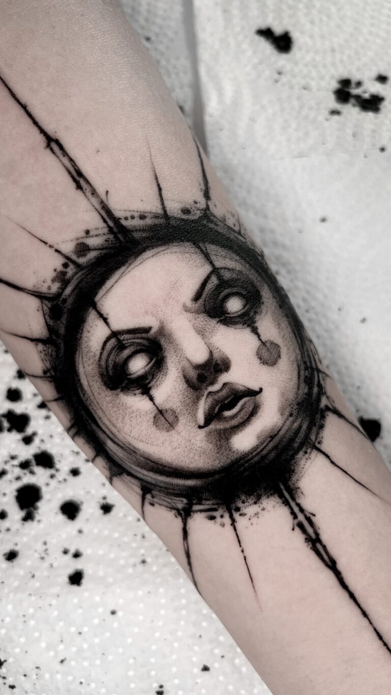 Grafik Sketch Tattoo - Arbeit 13