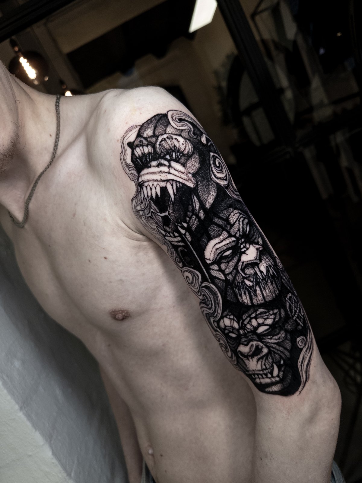 Blackwork Tattoo - Work 7