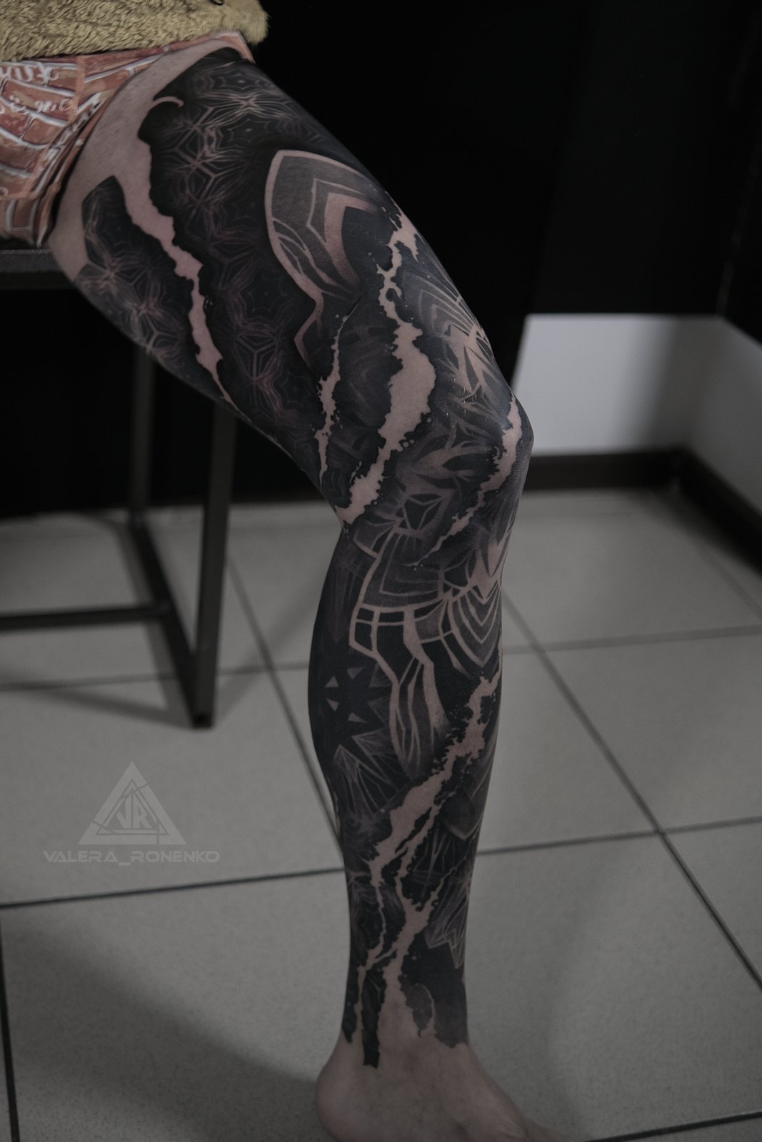 Blackwork Tattoo - Work 12