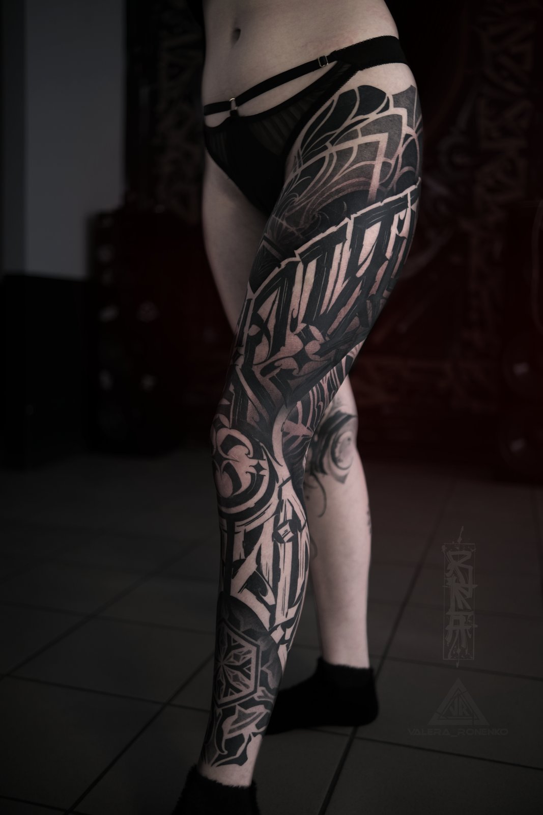 Blackwork Tattoo - Work 13