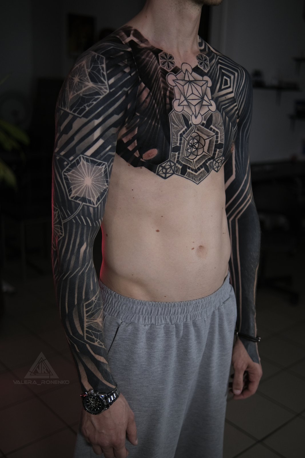 Blackwork Tattoo - Work 17