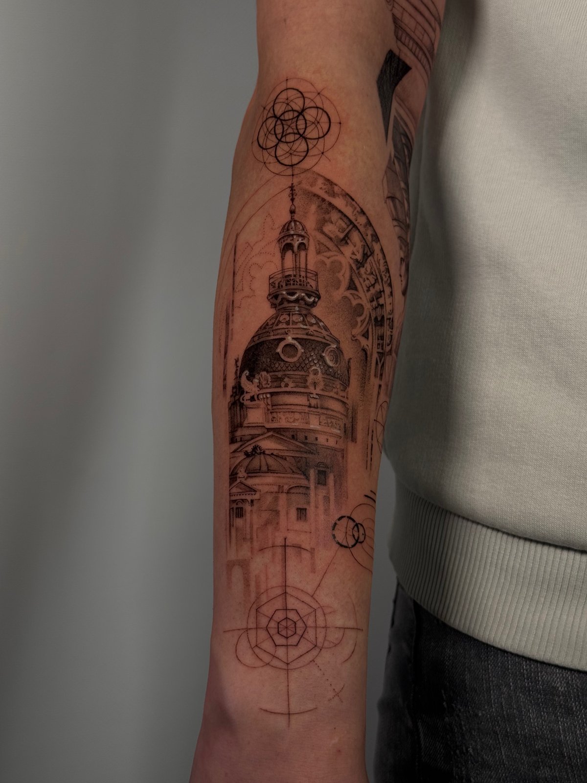 Grafik Sketch Tattoo - Arbeit 45