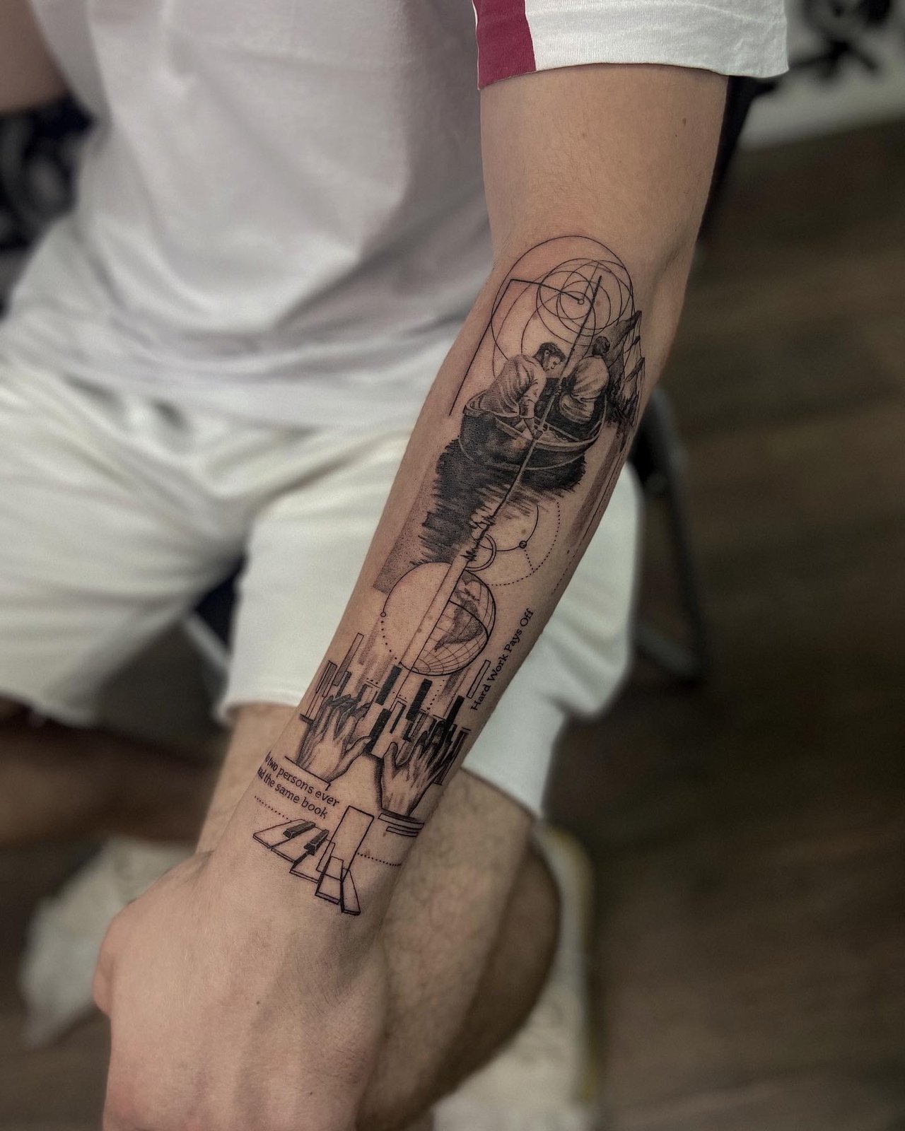 Grafik Sketch Tattoo - Arbeit 47
