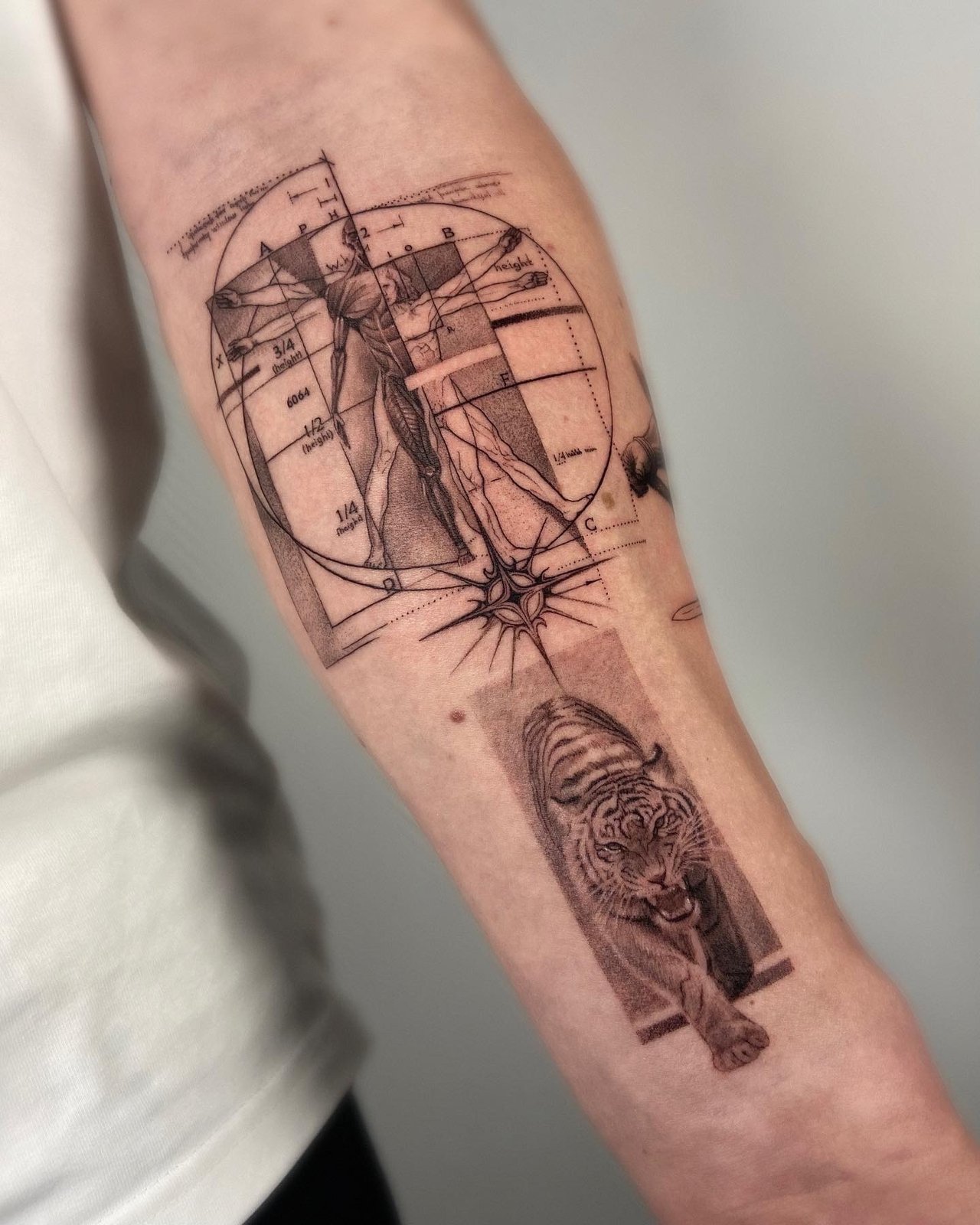 Grafik Sketch Tattoo - Arbeit 50