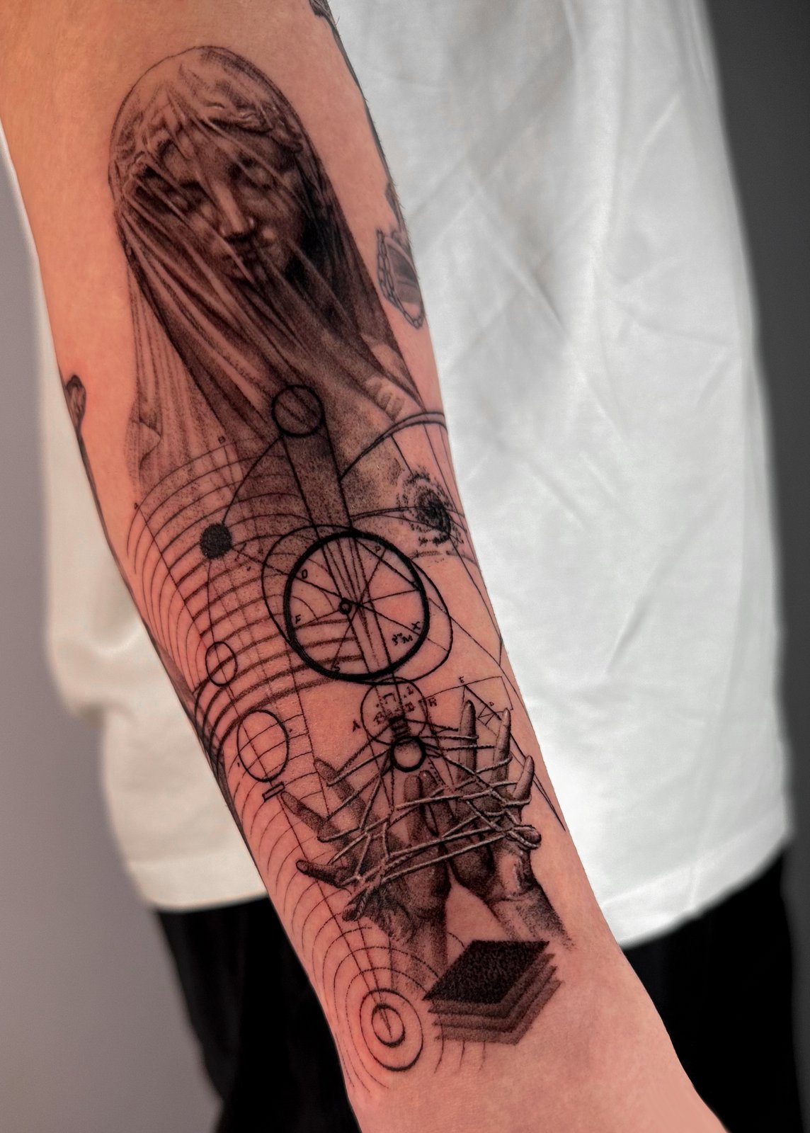 Grafik Sketch Tattoo - Arbeit 54