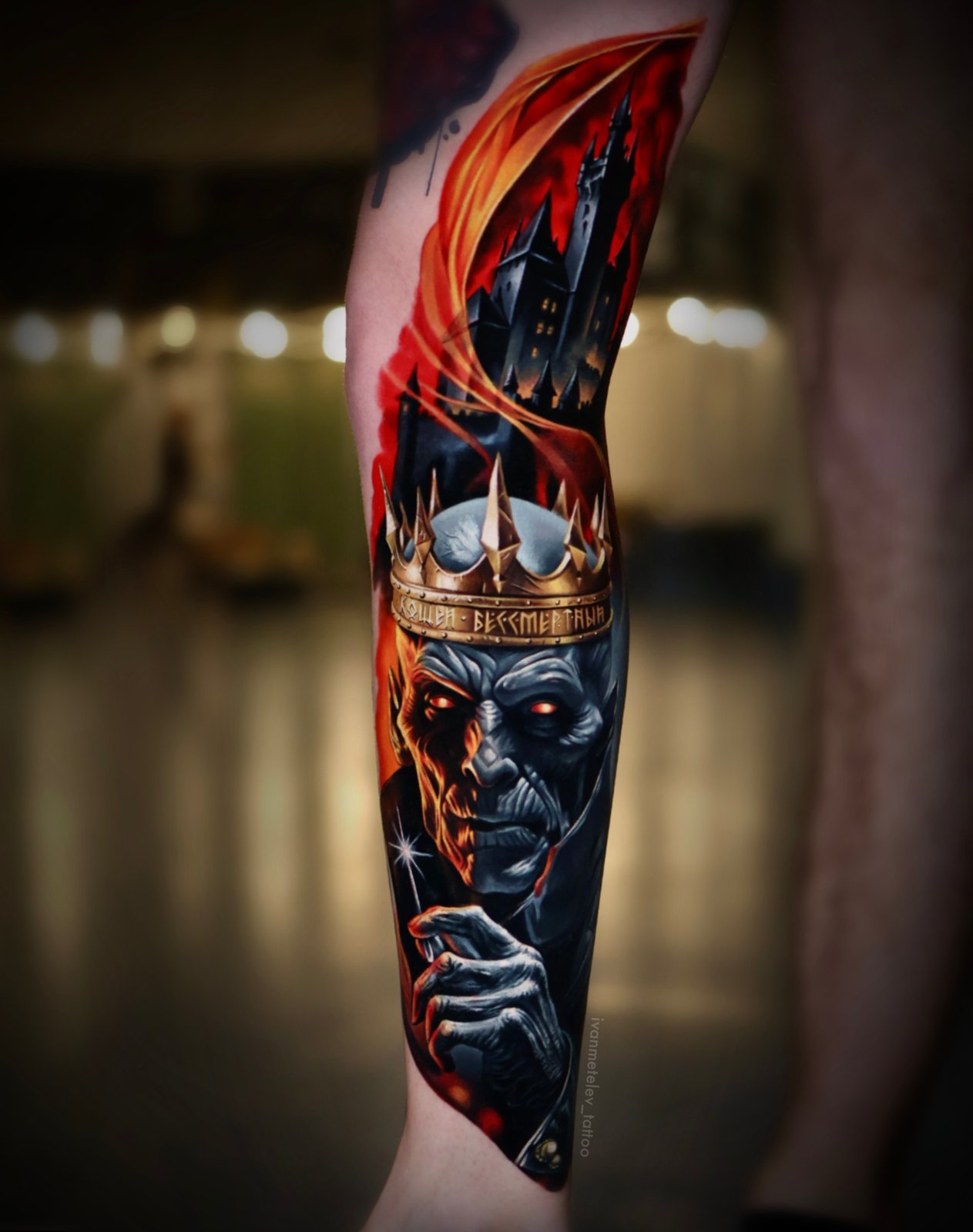 Цветной реализм Tattoo - Работа 32