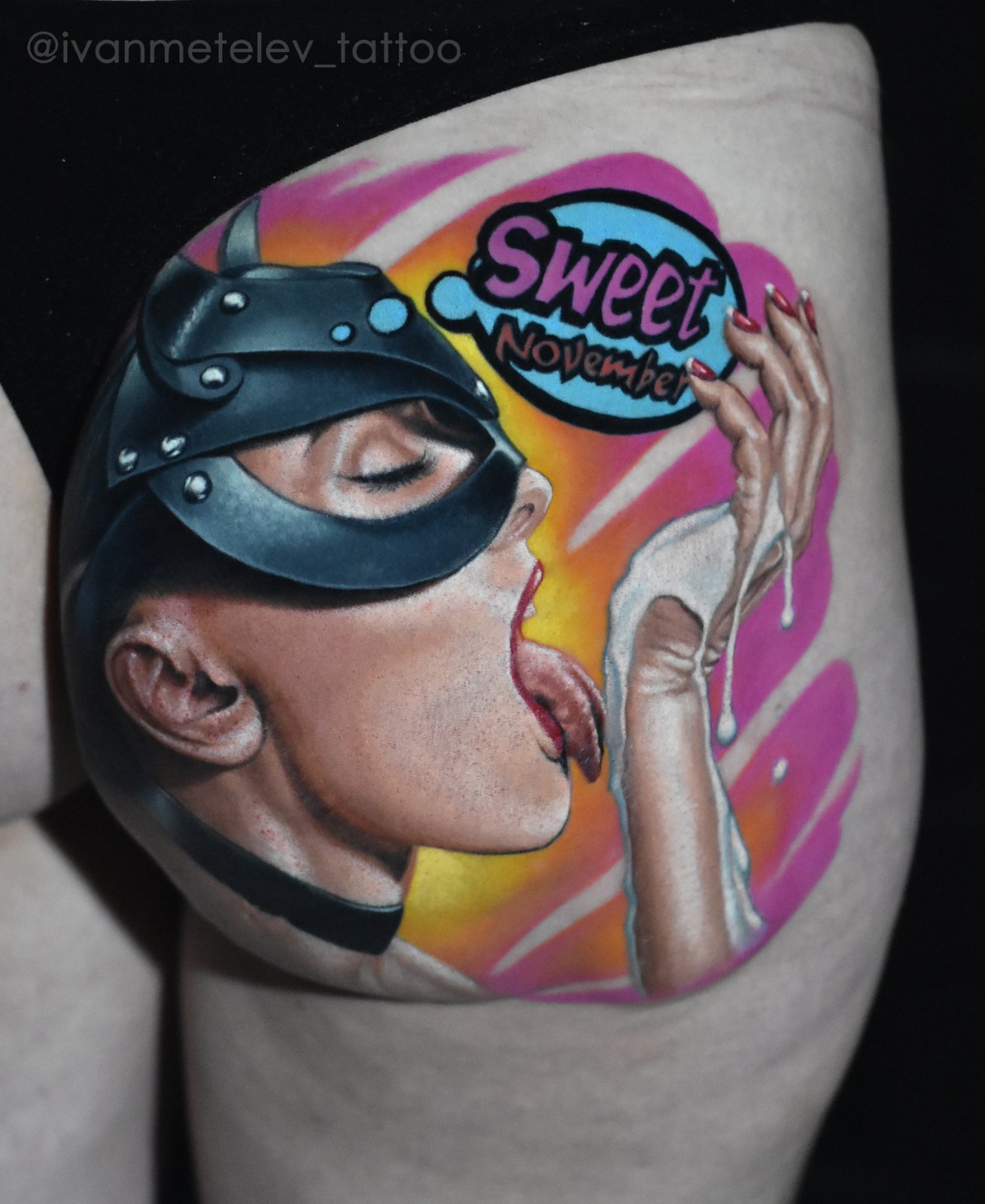 Цветной реализм Tattoo - Работа 34