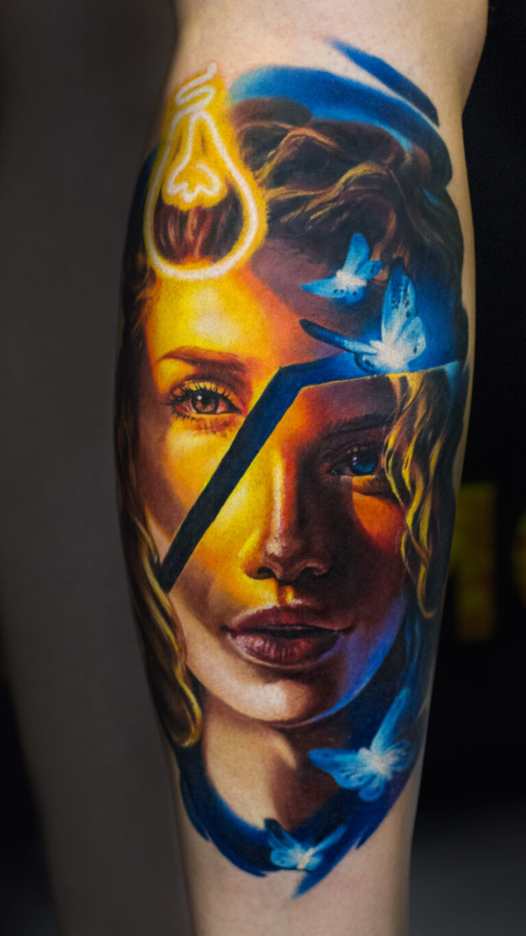 Цветной реализм Tattoo - Работа 4