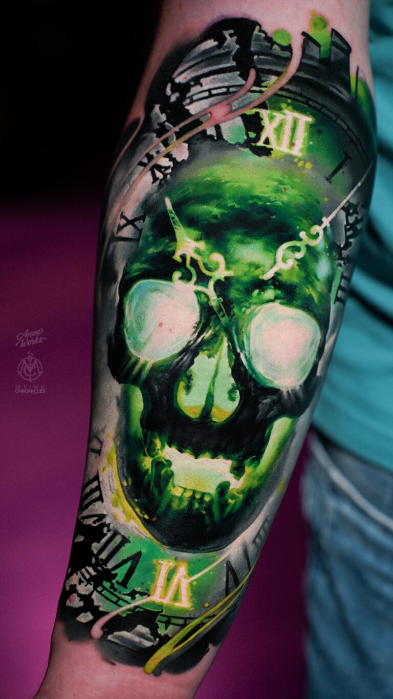 Цветной реализм Tattoo - Работа 7