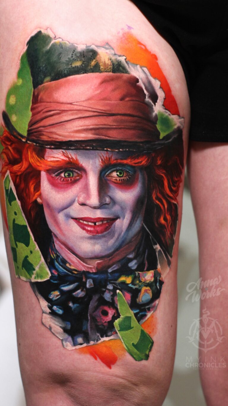 Цветной реализм Tattoo - Работа 16