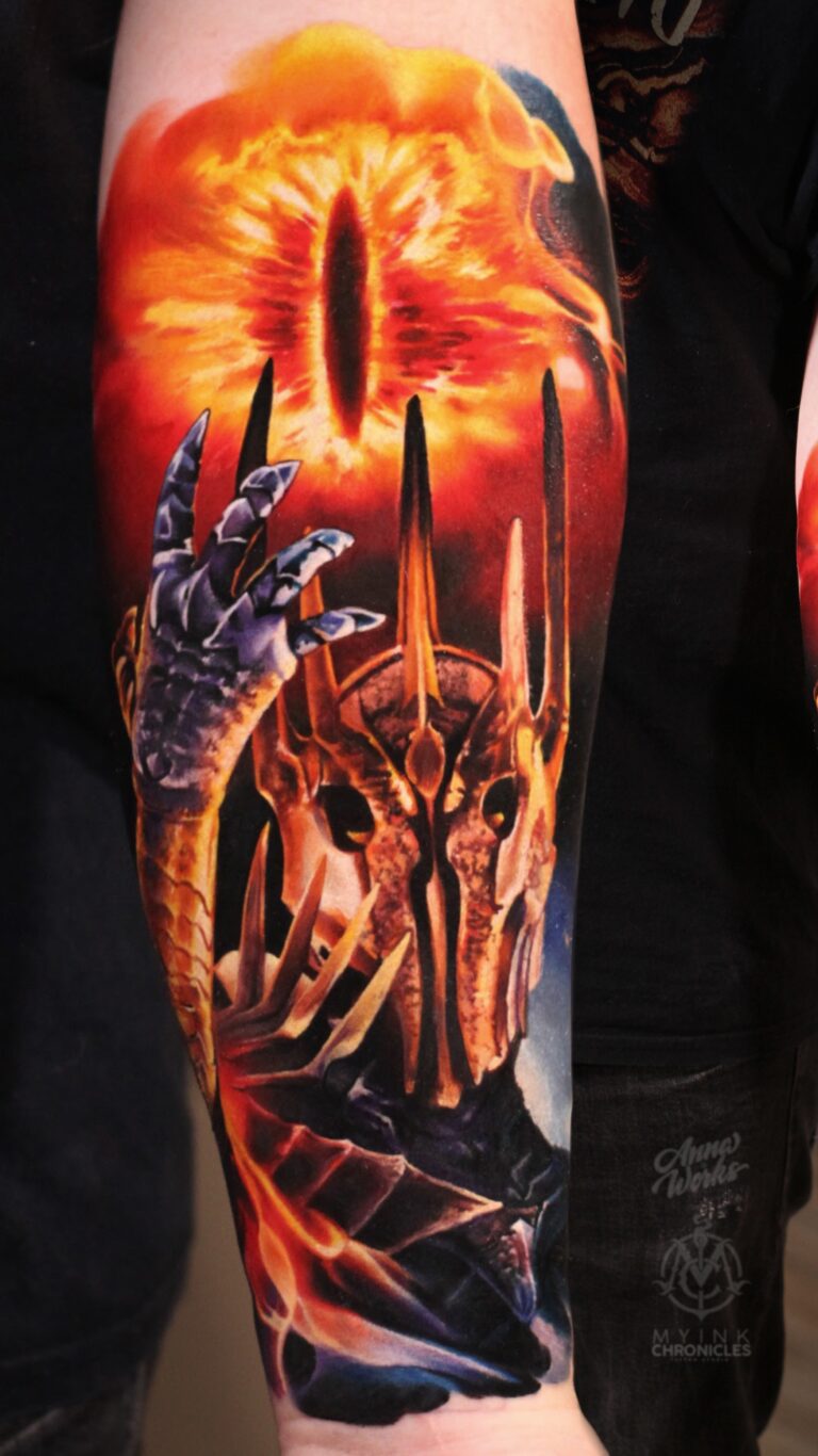 Цветной реализм Tattoo - Работа 19