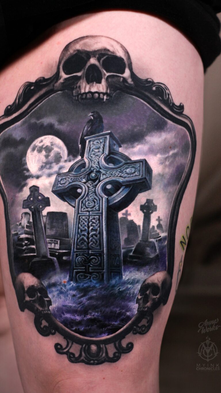 Цветной реализм Tattoo - Работа 24