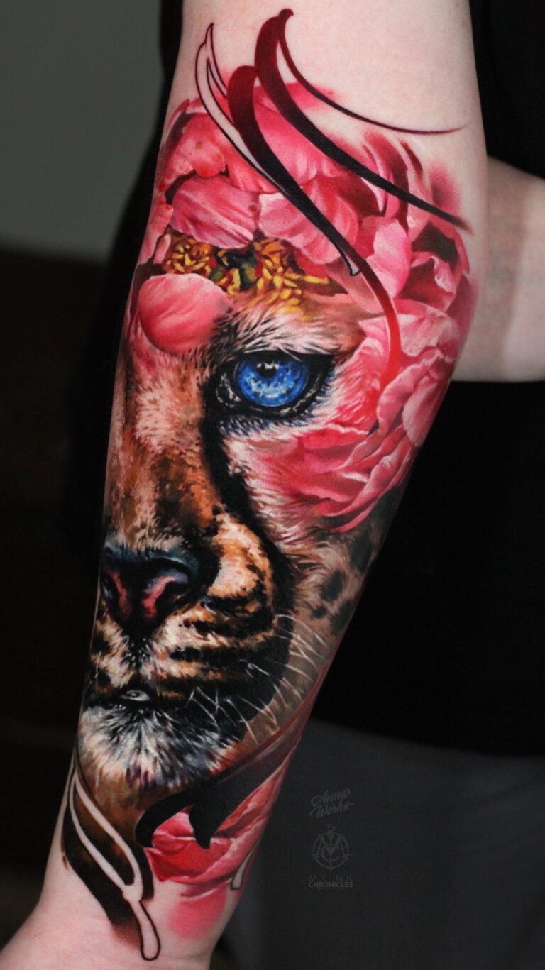 Цветной реализм Tattoo - Работа 25