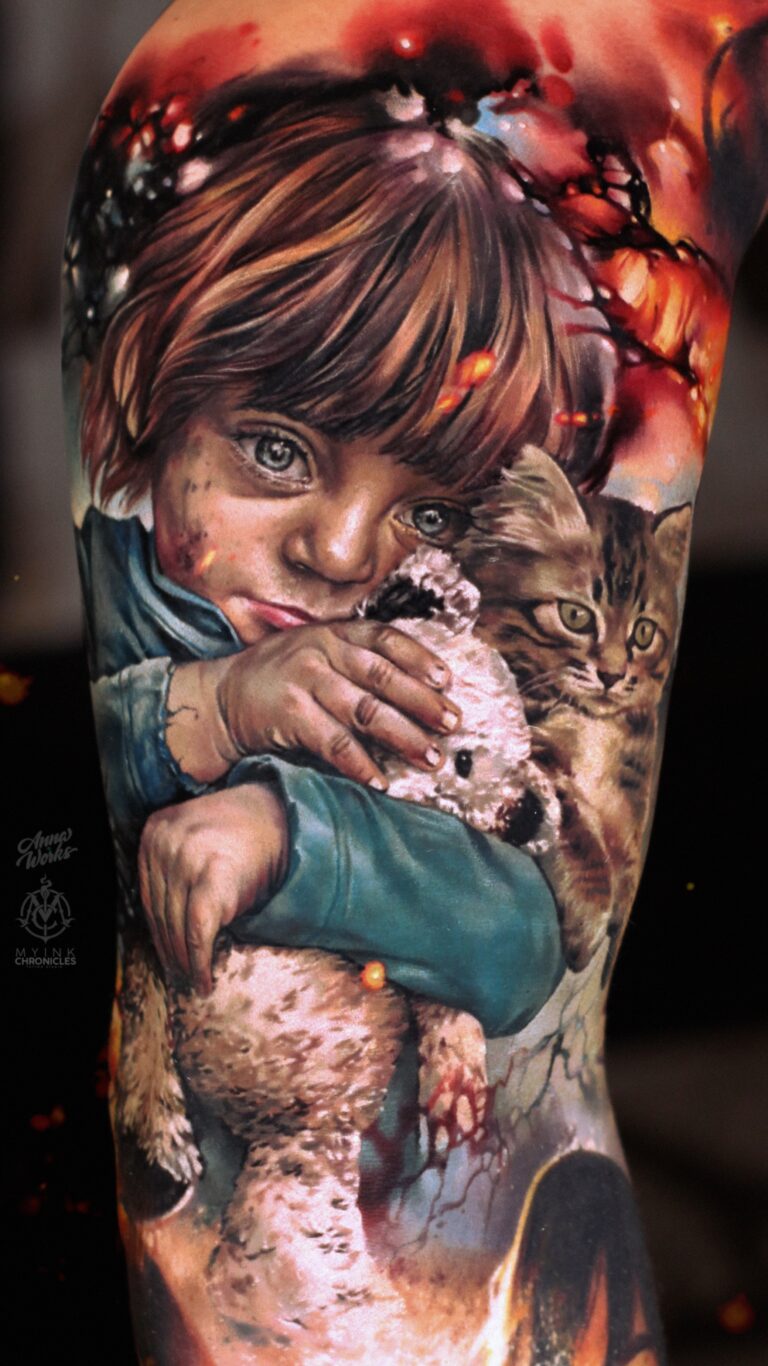 Цветной реализм Tattoo - Работа 26