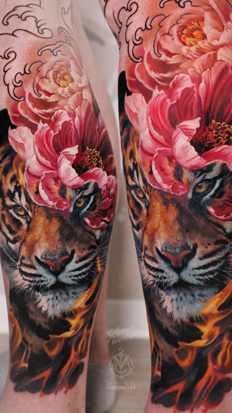 Цветной реализм Tattoo - Работа 27