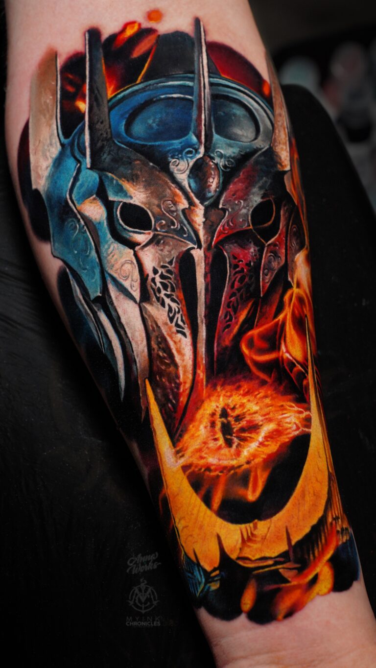 Цветной реализм Tattoo - Работа 30
