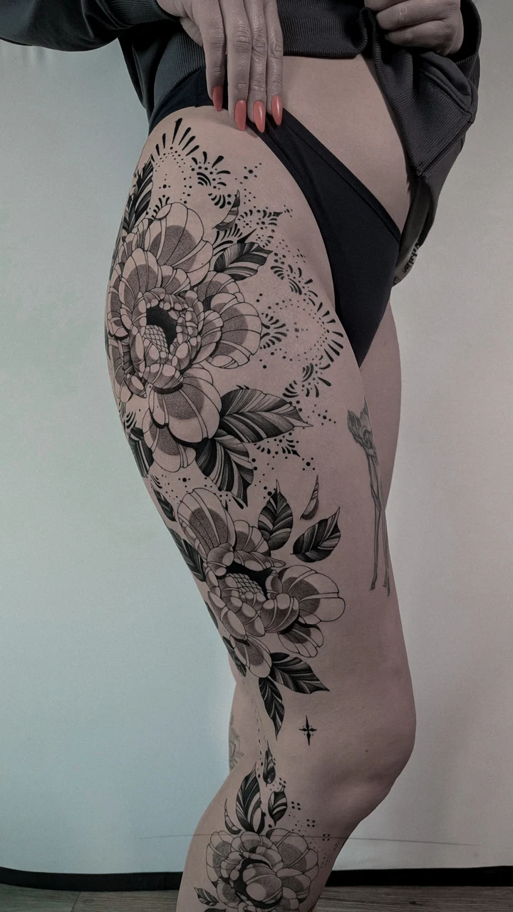 Fineline Tattoo - Arbeit 124