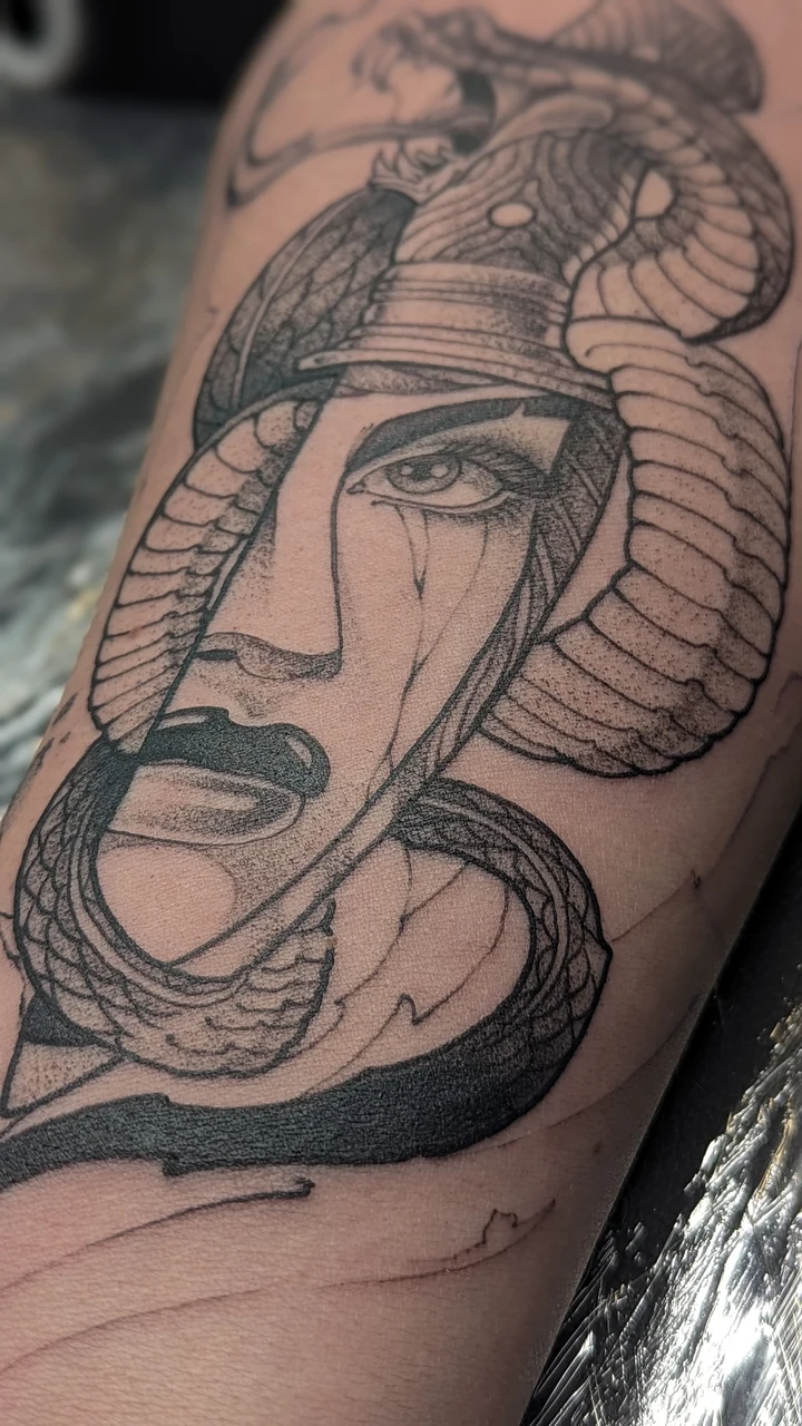 Grafik Sketch Tattoo - Arbeit 64