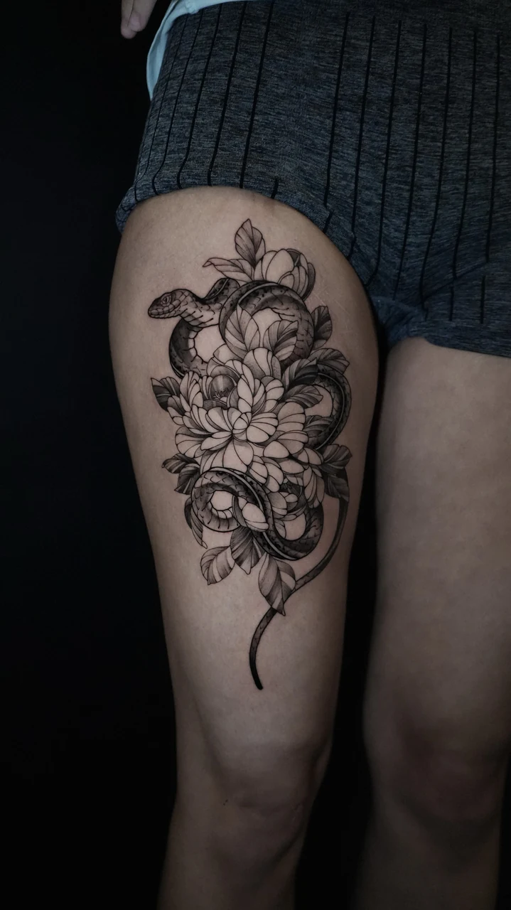 Fineline Tattoo - Arbeit 110