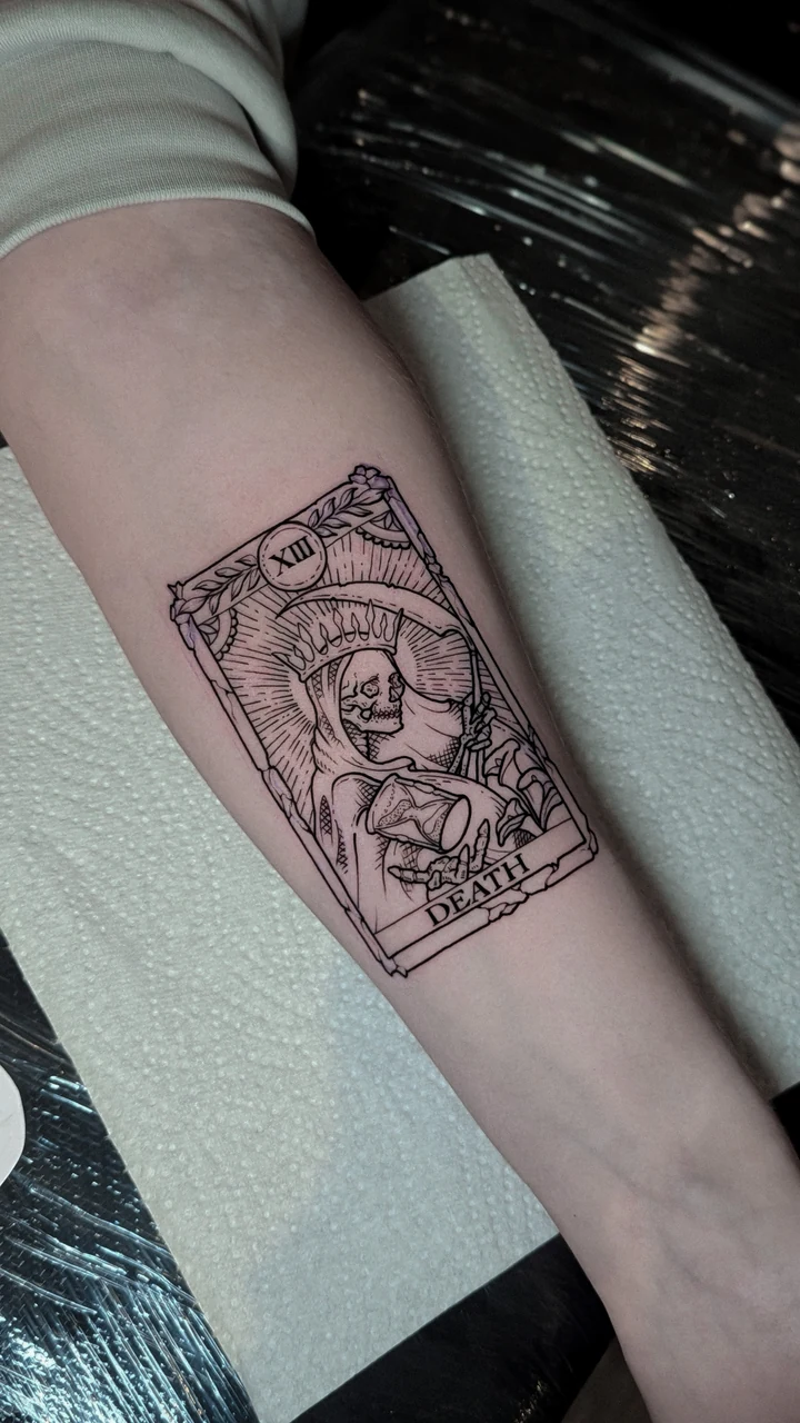 Grafik Sketch Tattoo - Arbeit 78