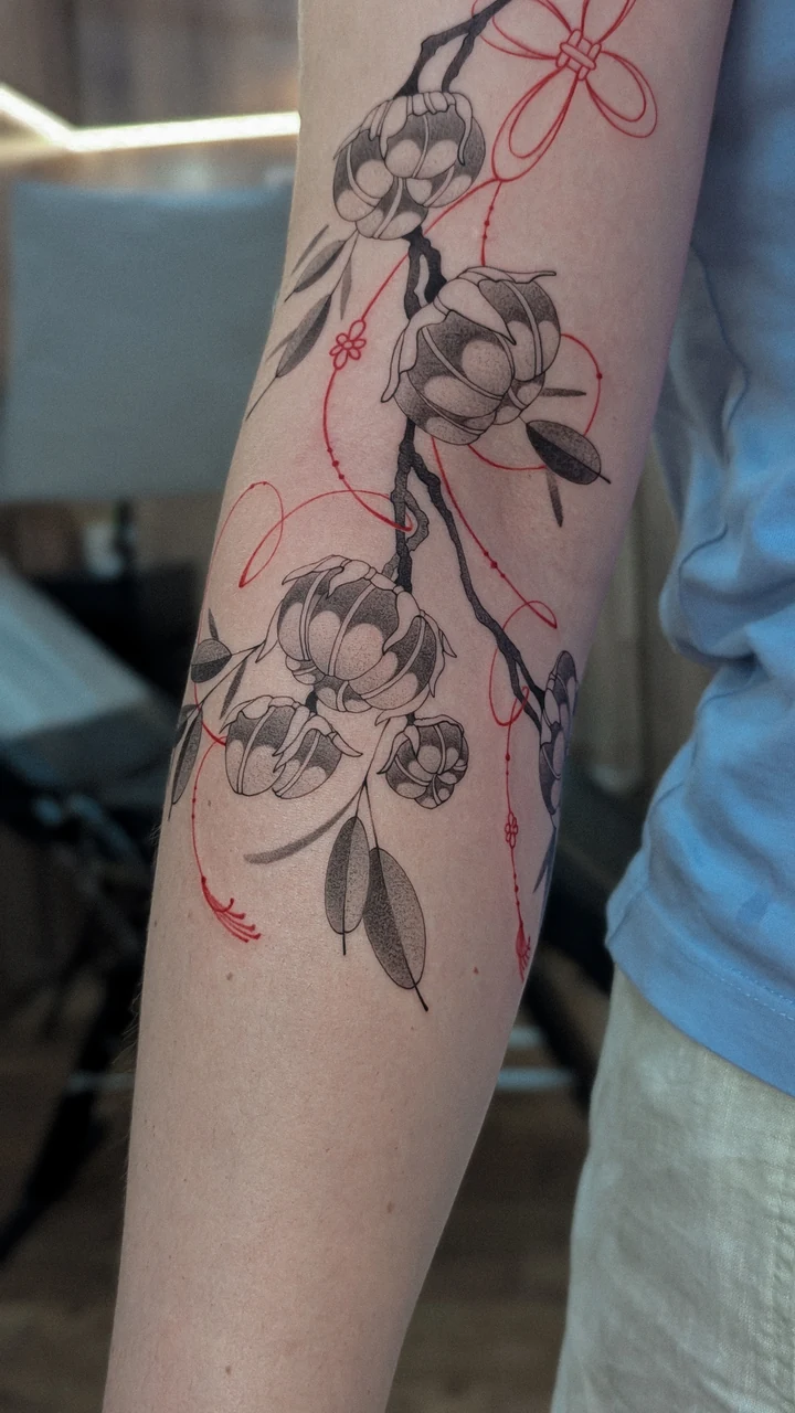Fineline Tattoo - Arbeit 114
