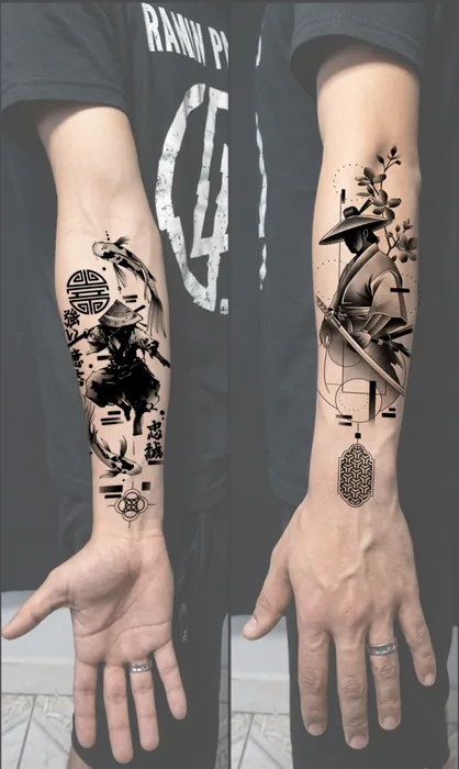 Grafische Motive, Zeichen und Zweige